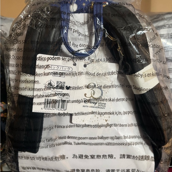 Disney Store Japan EXCLUSIVE Loungefly-BLUE - Picture 4 of 4